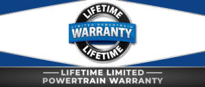 Limited Lifetime Powertrain Warranty